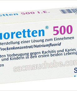 Vitamin D Fluoretten 500 I.E (thuốc cứng xương) (90 viên)