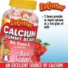 Vitamin dẻo gấu L'il Critters Calcium + D3 (200v)