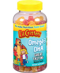 Vitamin dẻo gấu L'il Critters Omega 3 (180 viên)