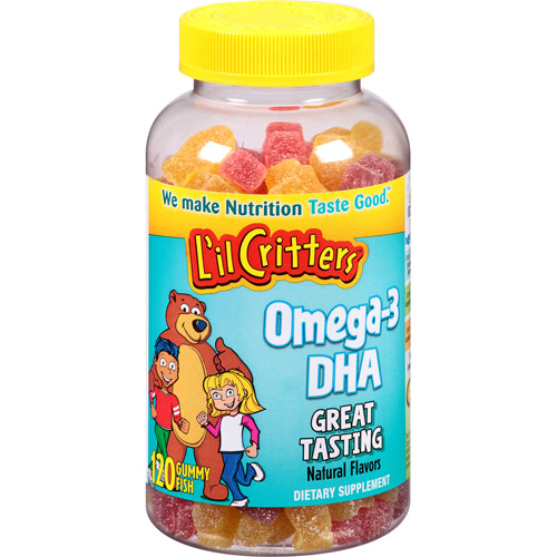 Vitamin dẻo gấu L'il Critters Omega 3 (180 viên)