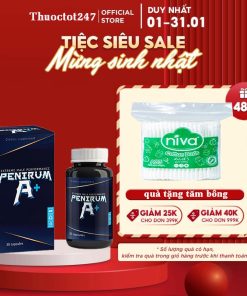 ✔️️️Viên Uống Penirum A+   [CHÍNH HÃNG]  Hỗ Trợ Tăng Cường Sinh Lực Phái Mạnh ( che tên khi giao)