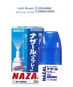 |Hàng Nhật Chính Hãng| HSD 7/2025 | Xịt mũi Sato Nazal Nhật Bản 30ml Sổ Mũi Ngạt Mũi