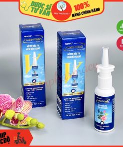 Xịt hỗ trợ viêm mũi xoang Rohto NoseWash Spray 35ml - Minpharmacy