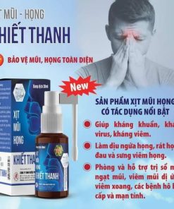 [date t6/2026] Xịt mũi họng KHIẾT THANH giúp thông thoáng mũi họng