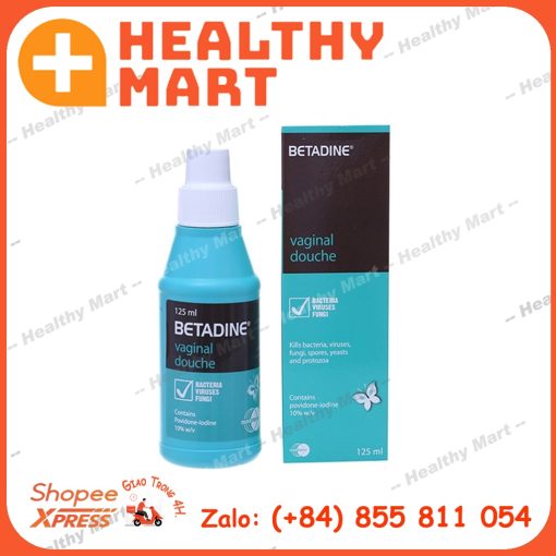 ✔️️️Vệ Sinh Phụ Nữ Betadin Vaginal - Betadine Phụ Khoa 125ml