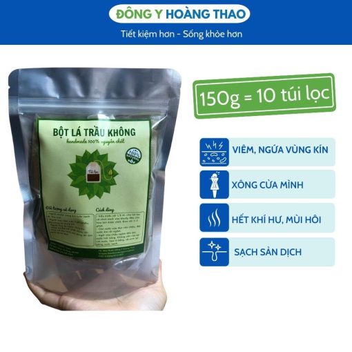 ✅150g Bột lá trầu không handmade ngâm rửa vệ sinh phụ nữ