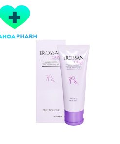 Gel vệ sinh Phụ nữ Erossan Care (Dược Hậu Giang - DHG Pharma) - Làm sạch