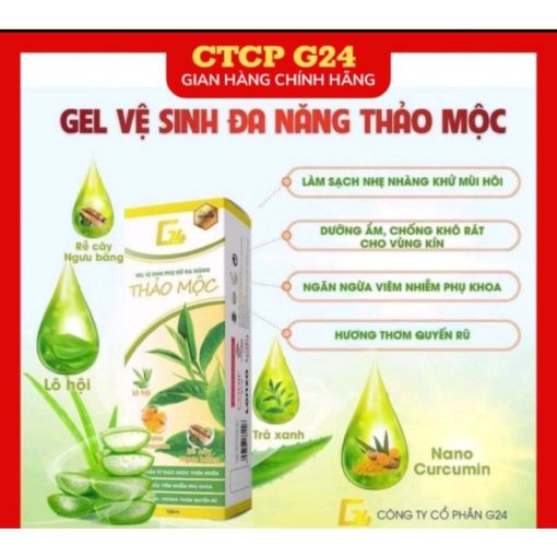 Gel vệ sinh phụ nữ thảo mộc đa năng(date mới)