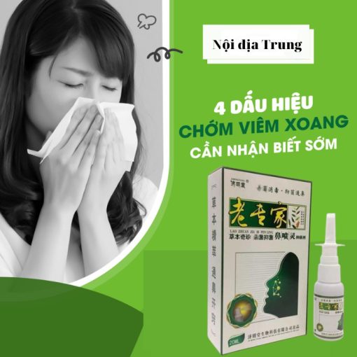 [XX] Xịt Mũi Xoang Hỗ Trợ Dứt Điểm Xoang Cấp Và Mãn Tính Nội Địa Trung - hiệu quả 2030