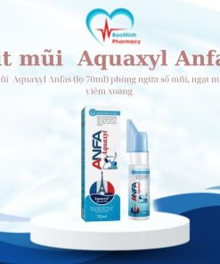 Xịt mũi  Aquaxyl Anfas (lọ 70ml) phòng ngừa sổ mũi