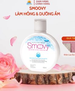 Dung dịch vệ sinh phụ nữ Smoovy làm hồng vùng kín dưỡng ẩm khử mùi