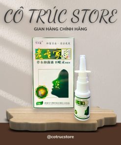 [NỘI ĐỊA TRUNG] Xịt xoang mũi JIMINGTANG 20ML - Hương bạc hà thông thoáng