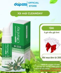 Xịt mũi CleanDay vệ sinh mũi