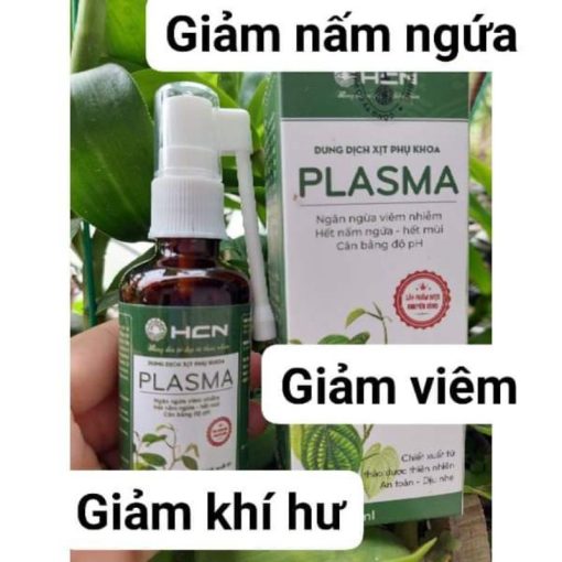 Dung dịch xịt phụ khoa trầu không flasma 50ml hiệu quả( chai thủy tinh)