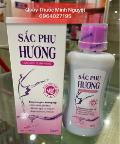 Dung dịch vệ sinh phụ nữ Sắc Phụ Hương giảm ngứa ngăn ngừa nấm và vi khuẩn (200 ml)