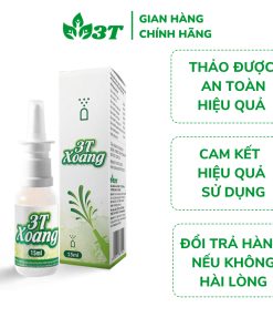 Xịt Mũi 3T Xoang Hỗ Trợ Xoang Cấp Và Mãn Tính (1