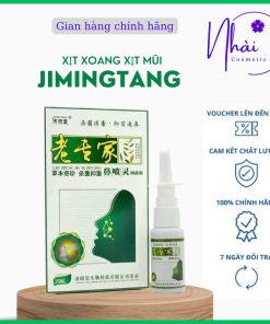 [Chính Hãng] Xịt Mũi - Xịt Xoang Jimingtang thảo dược Nội Địa Trung - Dứt Điểm Xoang Cấp Tính Và Mãn Tính - lọ 20ml