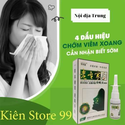 [xx] Xịt xoang mũi