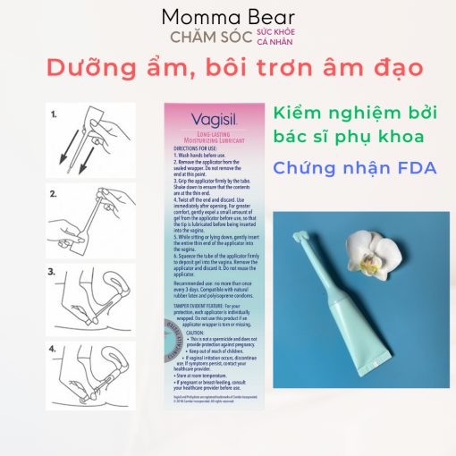 dưỡng ẩm trong âm đạo