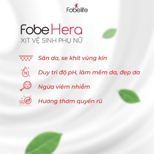 Ngăn Ngừa Nấm Ngứa Fobe Hera - chai 50ml Xinksg