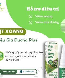 [Chính Hãng] Xịt xoang Triệu Gia Đường Plus 15ml giúp giảm triệu chứng viêm xoang cấp và mãn tính