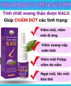 [Chính Hãng] Xịt Xoang Kalu Thảo dược