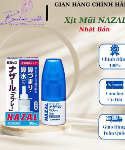 [Kèm Bill] Xịt Mũi NAZAL Nhật Bản