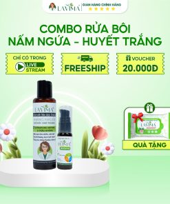 [TẶNG KÈM KHĂN ƯỚT] Combo Bộ Gel Rửa và Gel Bôi Thảo Dược Lavima TẶNG KÈM Khăn Ướt Lavima Protect 4.0 Gói 10 Tờ