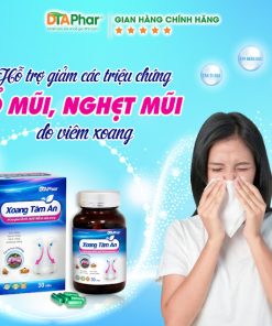 sổ mũi do viêm xoang Hộp 30 viên