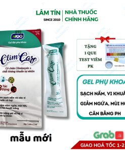 ✅(Chính Hãng) Gel Đặt ClimCare HAGO Làm Sạch Tạo độ PH Phòng Nấm Ngứa Cho Cô Bé Hộp 7 Tube 5ml