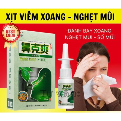 ❤[CHÍNH HÃNG] Xịt vệ sinh mũi sổ mũi