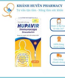 {Che tên} Viên uống Hupavir Immunocaps tăng đề kháng