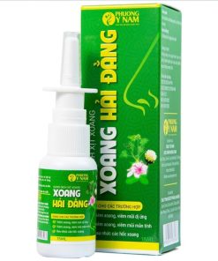 Dung dịch xịt mũi xoang Hải Đằng làm sạch sâu