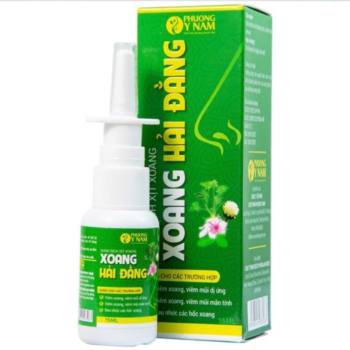 Dung dịch xịt mũi xoang Hải Đằng làm sạch sâu