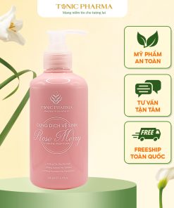 Dung Dịch Vệ Sinh Phụ Nữ Rose Merry lá trầu không và nước hoa hồng