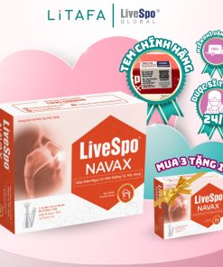 [✨QUÀ TRUNG THU - MUA 3 TẶNG 1] Xịt Mũi Giảm Nghẹt Mũi Chảy Nước Mũi - Livespo NAVAX Chuyên Dụng - Hộp 10 ống x 4ml