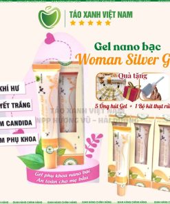 Woman Silver Gel - Gel nano bạc phụ khoa Táo Xanh Việt Nam