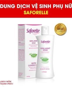 Dung dịch vệ sinh phụ nữ Saforelle cao cấp từ Pháp 100ml