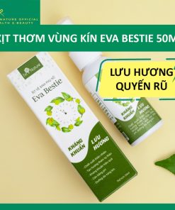 Xịt Khử Mùi Vùng Kín Eva Bestie - Kháng Khuẩn Lưu Hương Quyến Rũ I'm Nature 100ml