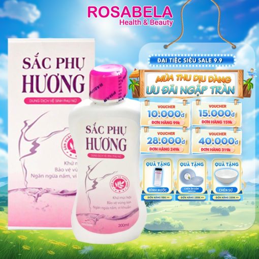 Dung dịch vệ sinh phụ nữ Sắc Phụ Hương