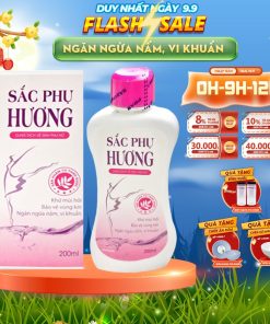 Dung dịch vệ sinh phụ nữ Sắc Phụ Hương vệ sinh vùng kín