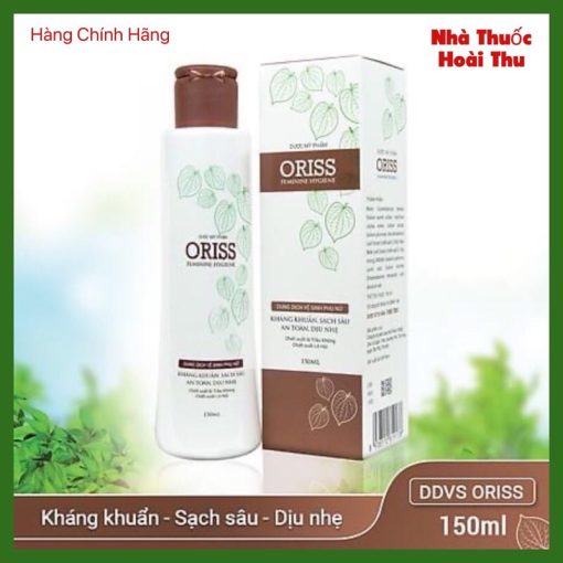 Dung dịch vệ sinh Phụ nữ ORISS - chiết xuất lá Trầu không