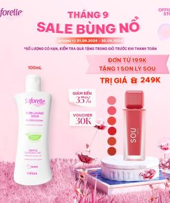 Dung dịch vệ sinh phụ nữ Saforelle Gentle Cleansing Care cao cấp làm sạch