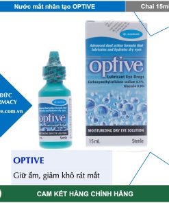 Nước nhỏ mắt nhân tạo OPTIVE - Chai 15ml