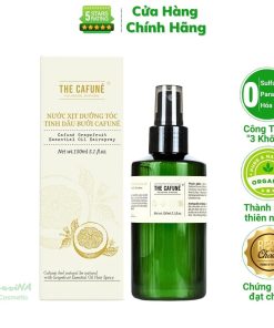 Nước Xịt Dưỡng Tóc Tinh Dầu Bưởi The Cafune Chính Hãng 150ml Sịt Bưởi Ngăn Rụng Kích Thích Mọc Tóc Mượt Nhanh Dài