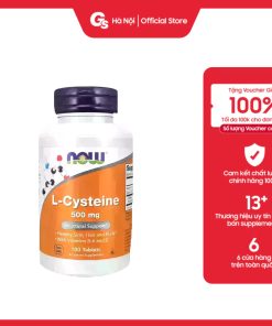 NOW L-Cysteine giảm rụng tóc